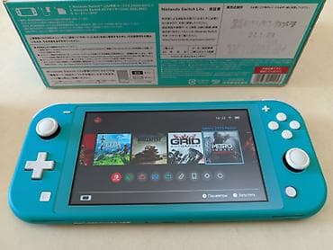 oyun konsolu: Çipli Nintendo switch lite konsolu satılır. ✅Cihaz ideal — 3
