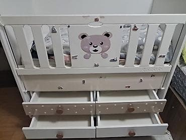 işlenmiş matras: Oğlan və qız üçün, Dördbucaq, Beşik, Dəstsiz, Matrassız, Yellənmə mexanizmsiz — 3