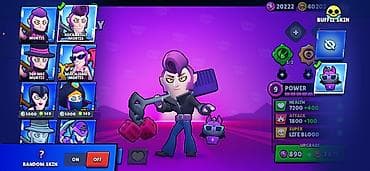 İncəsənət və kolleksiyalar: Brawl Stars hesabı (Supercell) - Kupa: 1060+ - Brawler sayı: 42/100 - — 10