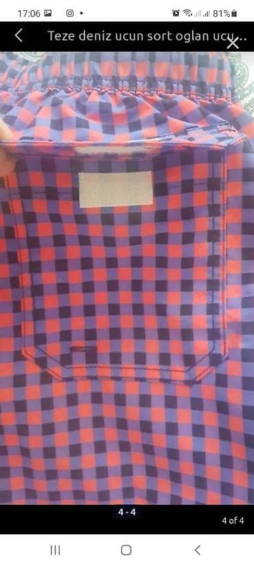 klon geyimi: Teze deniz ucun sort oglan ucun baha 30 $alinib — 3