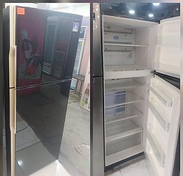 samovar altı podnos: 2 qapılı Hitachi Soyuducu Satılır, rəng - Qara — 1