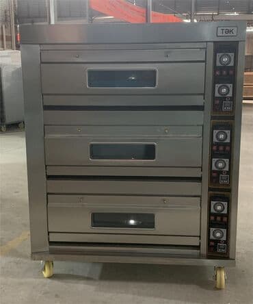 qurasdirilan soba: Çörək, Şirniyyət üçün, Pizza, Qaz ilə işləyən, 2 mərtəbəli — 1