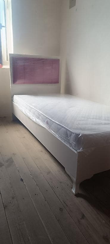 yasil hasar: Təknəfərlik çarpayı, Bazalı, Matras ilə, Siyirməsiz — 4