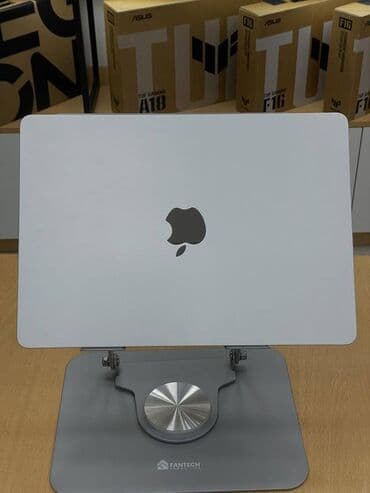 ucuz macbook air: Apple MacBook Air 13 (gümüş rəng) - Çərçivəsi nazik, “notch”lı 13.6" — 4