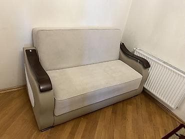 ikinci el iskaf: İşlənmiş, Di̇van-kravat, 2 kreslo, Divan, Bazalı, Açılan — 6