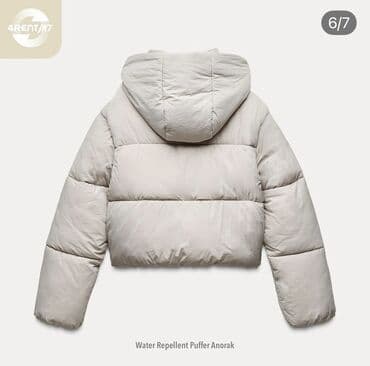 ucan teyyare oyuncaq: Zara qadın şişme kurtka
Su ve külek keçirmez model — 7