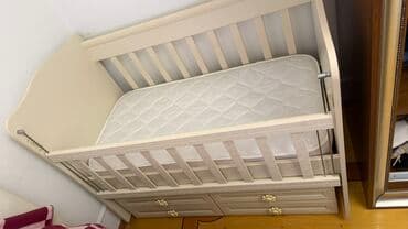 usaq carpayıları instagram: Oğlan və qız üçün, Dördbucaq, Beşik, Dəstsiz, Matras ilə, Yellənmə mexanizm ilə — 2