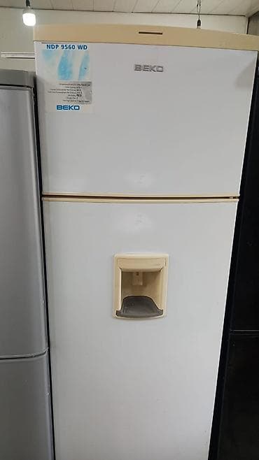 su aparat: 2 qapılı Beko Soyuducu Satılır, rəng - Ağ, Dispenserli — 1