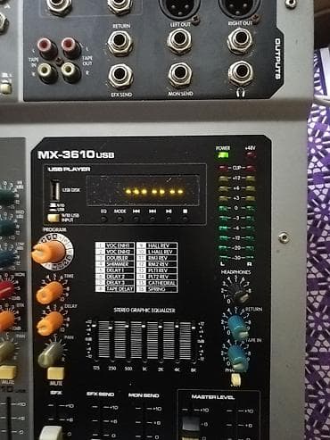 Mx-3610. İşlek vezyetde real alıcıya endirim olacaq. 400 +400wat — 5