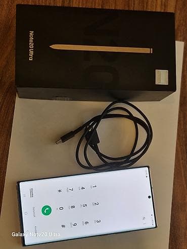note 20 plus: Samsung Galaxy Note 20 Ultra, rəng - Qızılı, Simsiz şarj — 4