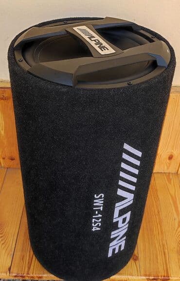 masin ucun kalonka satilir: Alpine SWT-12S4 sabvufer.Ideal veziyyetdedir,heç bir zedesi — 1