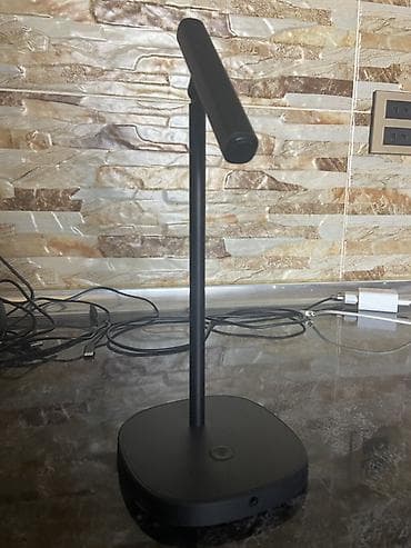 stol lampası: Əla səs effekti olan mikrofondur, 2-3 dəfə işlənib. Kabeli usb-dir. Ön — 3