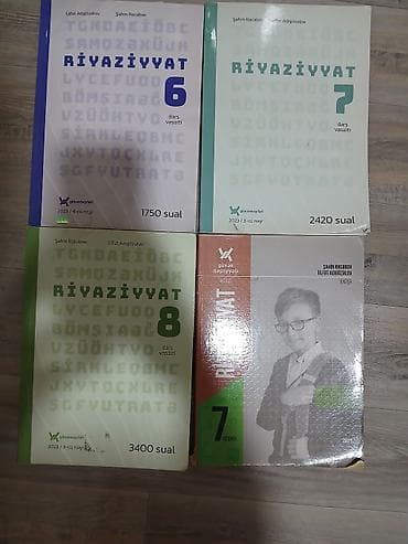 Dəftərlər: Her kitabin öz qiymeti var.Ucuz qiymete — 3