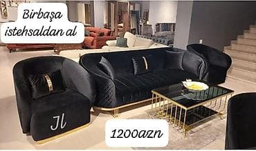 mudur kreslo: Yeni, Divan, 2 kreslo — 1