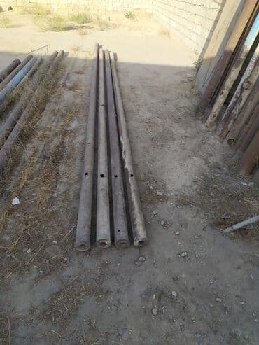 Pəncərələr: 100 luk demir turbalar 4eded 1ededi 5,90 sm 2ededi 6,10sm 1ededi — 2