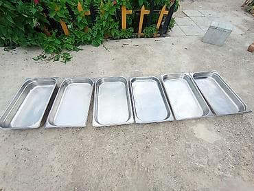 Restoran, kafe avadanlığı: Küveyt qablar, restoran üçün qablar, nerjavika qablar dərin 7 azn — 3