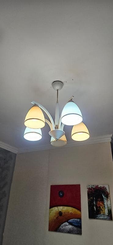 Çılçıraq, 5 lampa, Metal