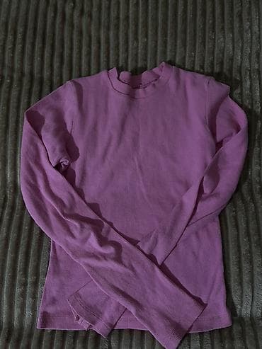 de facto sweatshirt: Sviter, S, rəng - Bənövşəyi — 1