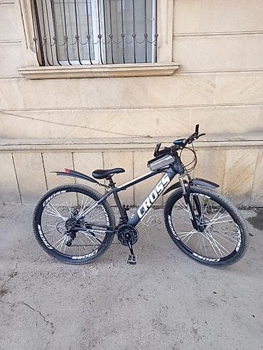 cross velosipedi: CROSS dağ velosipedi - Ölçü: 26" təkərlər - Çərçivə: yüngül alaşımlı — 6