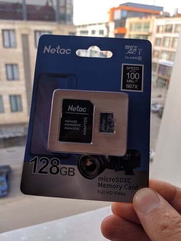 video çəkən: 🔘Marka adı: NETAC.©️ Məhsul YENİDİR Video sürət sinifi: V30 — 2