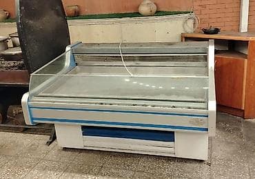 Endirim ‼️ Balıq vitrini - Ölçü: 1.5 metr - Şüşə vitrinli soyuducu