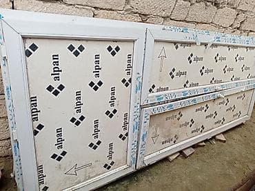 Asia: PVC pəncərə dəsti – Alpan profil - Material: PVC (Alpan markalı — 1