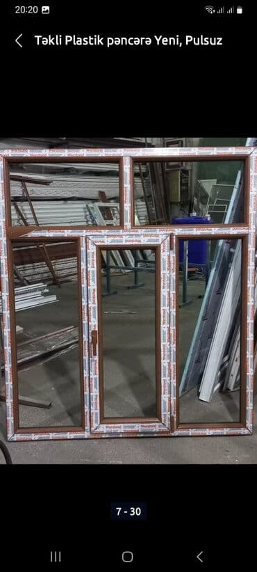 plastik pəncərələrin qiyməti: Plastik Arko Pencereler
60 man — 23