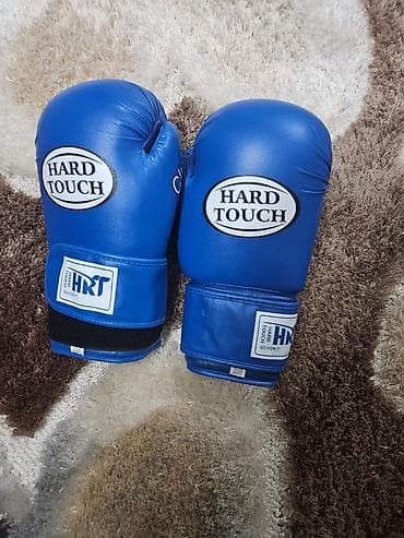 Maskalar, eynəklər: Boks əlcəkləri – Hard Touch - Rəng: mavi - Brend: Hard Touch (HRT — 1