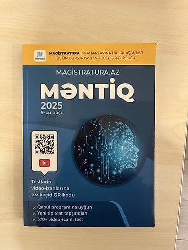 Məntiq kitabı. Magistratura üçün hazırlaşanlara ideal kitabdır — 1