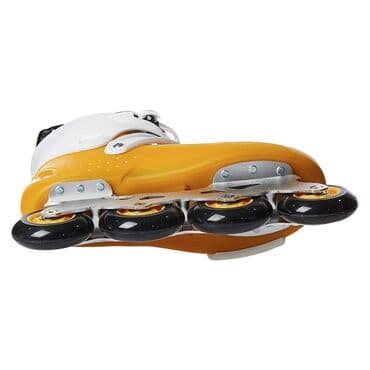 uşaqlar üçün tekerli krosovkalar: İnline konki – L.A. Sports - Rəng: narıncı-ağ korpus, qara daxili — 8