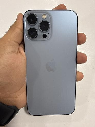 apple mac: IPhone 13 Pro Max, 128 GB, Göy, Face ID — 5