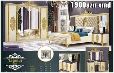 işlənmiş kamotlar: 2 təknəfərlik çarpayı, Komod, Termo, Tumba, Yeni — 1