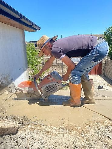 demir seyf qapi: Beton kəsimi və deşik açma xidməti - Dəqiq və hamar kəsim: beton — 10