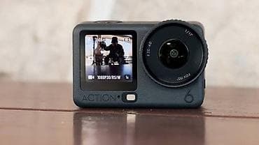 DJI Osmo Action 4K aksion kamerası - Kompakt və yüngül korpus, ön və — 1