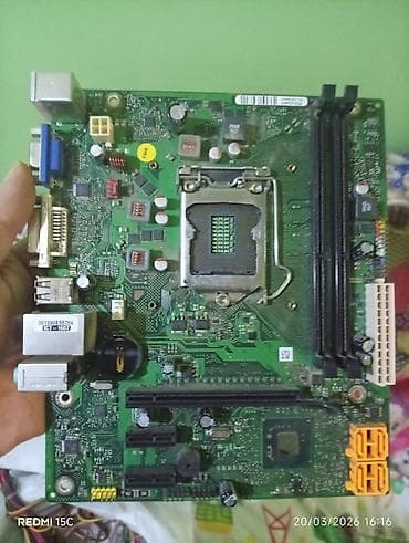 komputer hisseleri: İ5 2 nesil E 7400 core 2 duo E5700 Ram 2 gb ddr3 1333 mhz H61 plata — 2