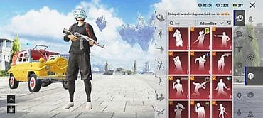 video reqstrator: Pubg hesabı satılır 78 sv destansı gösteriş 270 eded set var 8 — 4