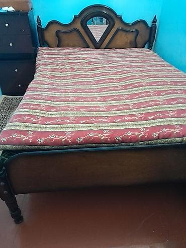 islenmis mebiler: İkinəfərlik çarpayı, 2 tumba, İşlənmiş — 1