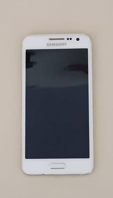 Samsung Galaxy A3, < 2 GB Memory Capacity, rəng - Ağ, Sensor, Sənədlərlə