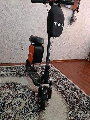 skuter toba: Toba elektrik skuter - Oturacaqlı dizayn: Rahat, çıxarıla bilən — 2