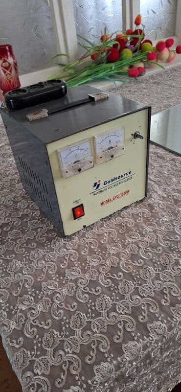 işlənmiş stabilizatorlar: Original Yapon 3000volt Transfarmartor stabilzator gərginlik — 3