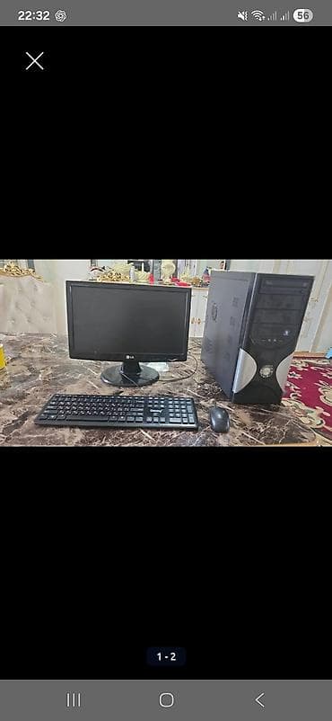 lg kondisoner: Masaüstü kompüter komplekti Komplekt: - Sistem bloku - LG monitor - — 1