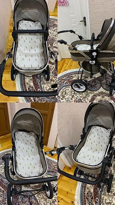 Çıxarıla bilən beşikli araba, İşlənmiş, Yaş: 6-12 ay, Pulsuz çatdırılma