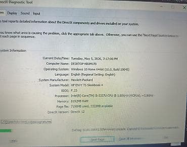 HP: İşlənmiş HP Envy, 14 ", Intel Core i5, 512 GB, Ünvandan götürmə — 7
