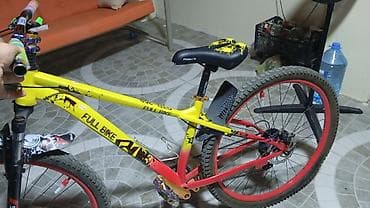 Dağ velosipedləri: GTR-359 dağ velosipedi - Çərçivə: GTR-359, alüminium, sarı-qırmızı — 4