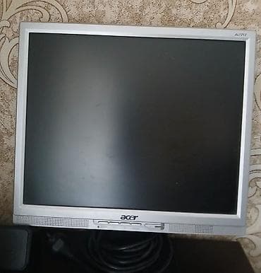 2e gaming g2421b: Acer LCD monitor – model AL1717 F (versiya AL1717 Fs) Xüsusiyyətlər — 1