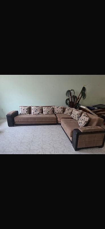 salon divan: Künc divan, İşlənmiş, Parça, Çatdırılma yoxdur — 1