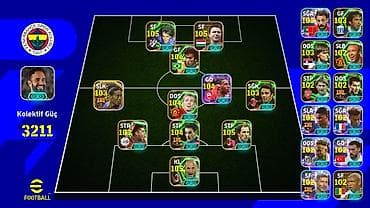 Efootball pes hesabı.Real alıcılar narahat elesin.4 bombacı 2si hem