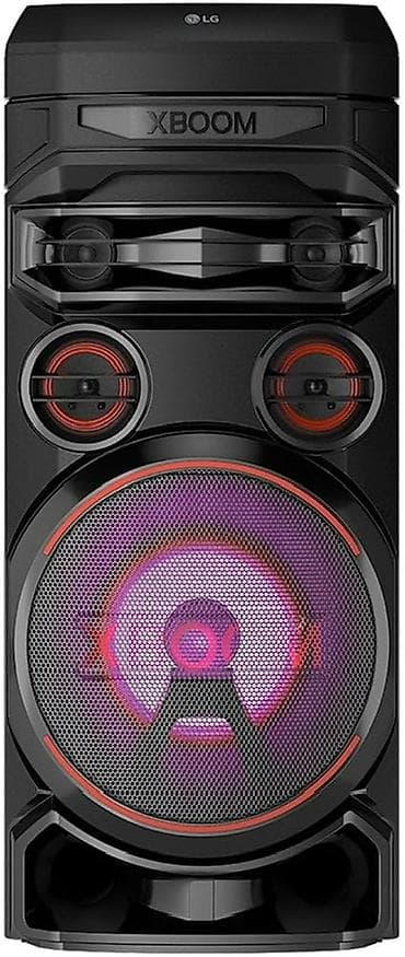 Аудиотехника: LG XBOOM iri ölçülü səs sistemi. Qara rəngli, güclü və diqqətçəkən — 1