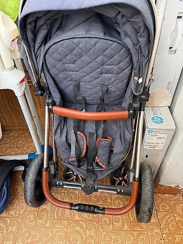 Araba-beşiklər: Uşaq arabası + beşik və döşək dəsti - Uşaq arabası: Rahat yürüş üçün — 1