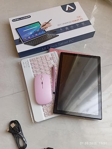 ipad 9 cu nesil: CRELANDER Android planşet + aksesuar dəsti Məhsulun tərkibi: - — 5